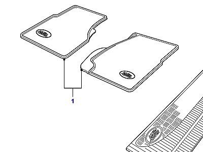 A01040 INTERIOR PROTECTION-MATS  Defender (L316)