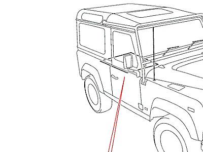 A01055 LOADSPACE PROTECTION-STOWABLE  Defender (L316)