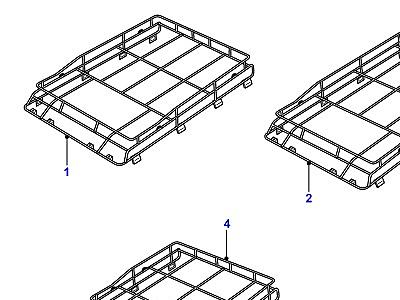 A01095 ROOF RACKS  Defender (L316)