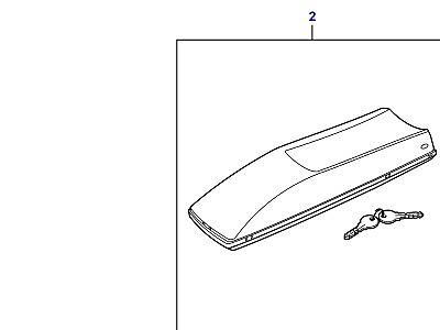 A01096 EXTERNAL CARRYING EQUIPMENT-TOP  Defender (L316)