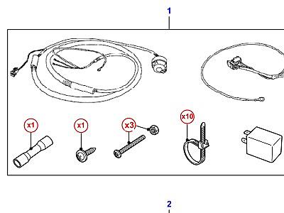 A01135 TOWING ELECTRICS KITS  Defender (L316)