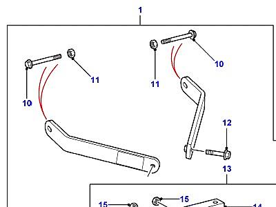 A01145 TOWING EQUIP-DROP PLATE W/TOW BALL  Defender (L316)