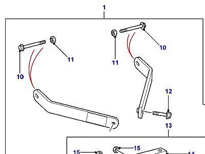 A01150 TOWING EQUIP-DROP PLATE W/TOW BALL  Defender (L316)