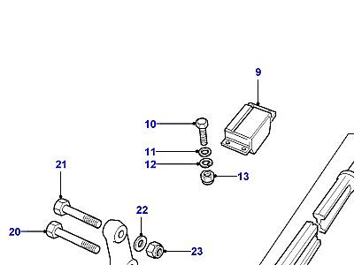 B03010 RADIUS ARMS & LINKS  Defender (L316)