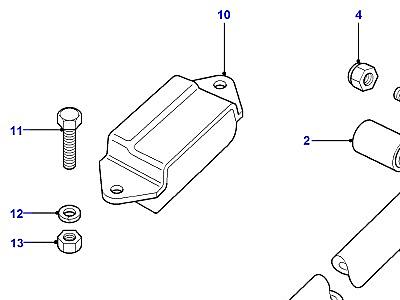 B06010 BOTTOM LINK  Defender (L316)