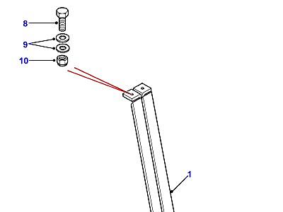 C01030 BULKHEAD STIFFENERS  Defender (L316)