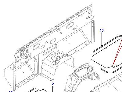 C01085 FLOOR PLATES  Defender (L316)