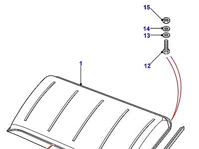 C01405 ROOF В СБОРЕ  Defender (L316)