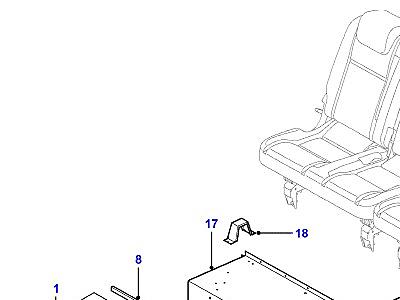 C01410 SEAT BASE В СБОРЕ  Defender (L316)
