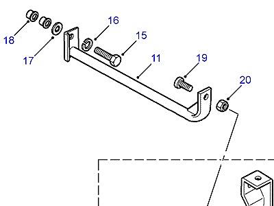 C01440 STEP В СБОРЕ FOLDING-SIDE DOORS  Defender (L316)