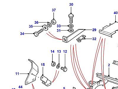 C02012 CHASSIS FRAME В СБОРЕ  Defender (L316)