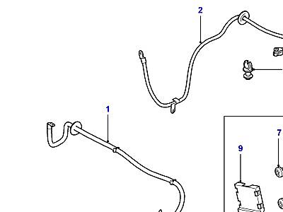 D02005 BATTERY CABLES  Defender (L316)