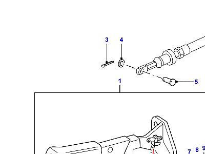 E03010 РУЧНОЙ ТОРМОЗ LEVER  Defender (L316)
