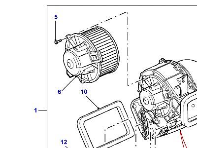 F03010 BLOWER В СБОРЕ  Defender (L316)