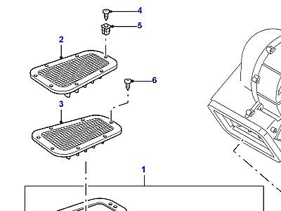 F03015 DUCT В СБОРЕ  Defender (L316)