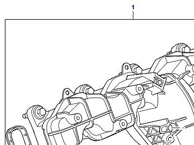G02011 ВПУСКНОЙ КОЛЛЕКТОР  Defender (L316)