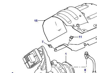 G05016 ТУРБОКОМПРЕССОР  Defender (L316)