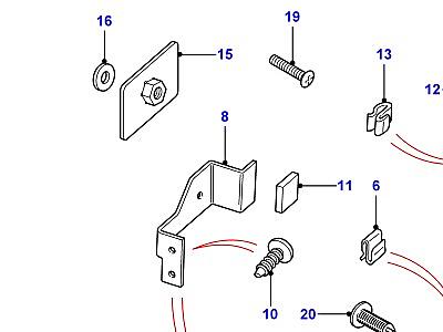 K01005 BODY TRIM  Defender (L316)