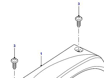K01030 COWL INSTRUMENT BINNACLE  Defender (L316)
