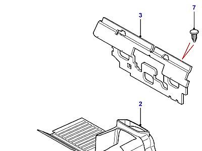 K01040 ПЕРЕГОРОДКА  Defender (L316)