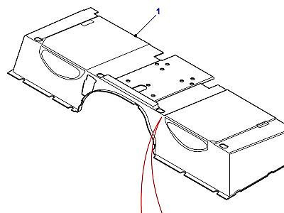 K01055 INSULATION - SEATBASE  Defender (L316)