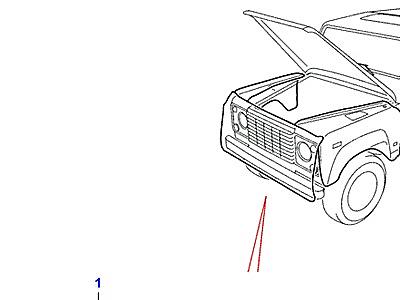 M01010 EXTERIOR PROTECTION  Defender (L316)