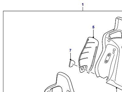 O01015 ПЕРЕДНИЕ СИДЕНЬЯ  Defender (L316)