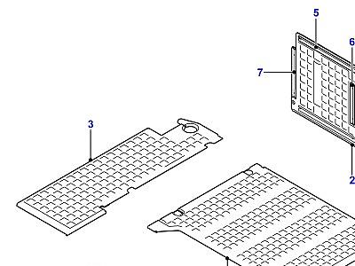 O01080 REAR MATS  Defender (L316)