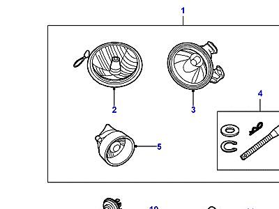 O02040 LAMPS - FRONT - SIDE AND INDICATOR  Defender (L316)