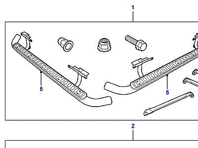 O02060 SIDE RUNNERS  Defender (L316)