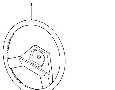 O04050 РУЛЕВОЕ КОЛЕСО  Defender (L316)