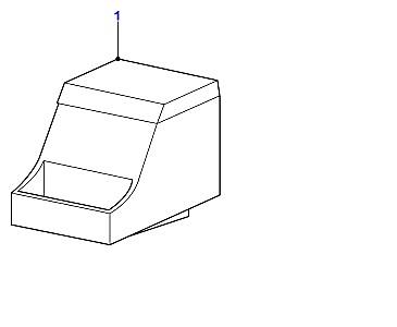 O05015 CUBBY BOX  Defender (L316)