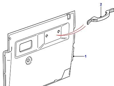 O05055 FRONT DOOR CASING  Defender (L316)