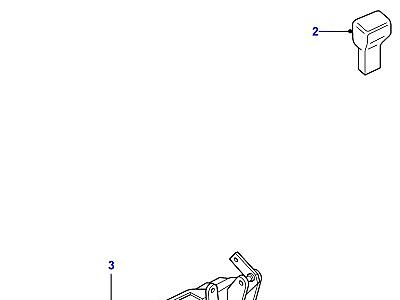 O05060 FRONT DOOR LATCH MECHANISM  Defender (L316)