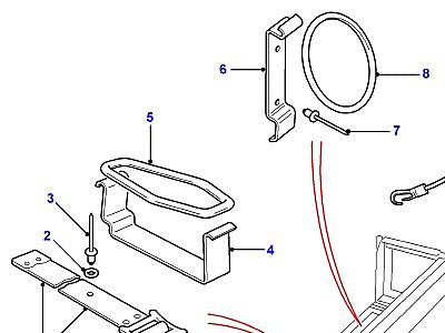 Q02025 TOOL STOWAGE  Defender (L316)