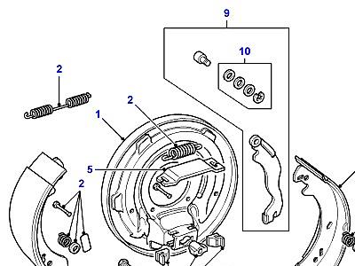 R01075 TRANSMISSION BRAKE-DIRECT ENTRY CABLE  Defender (L316)
