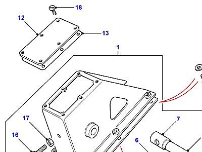 S01020 CLUTCH PEDAL  Defender (L316)