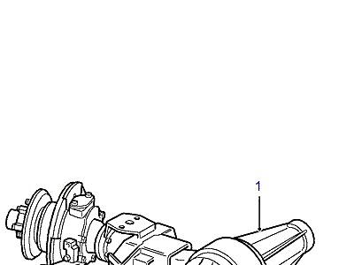 B02032 FRONT AXLE В СБОРЕ  Defender (L316)