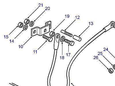 C01095 CABLE-REAR BODY TAILGATE  Defender (L316)