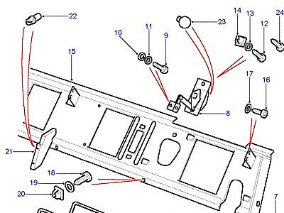 C01115 DASH VENTILATOR  Defender (L316)