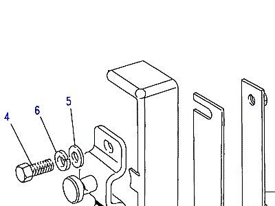 C01200 FRONT DOOR LATCH STRIKER-TO (V) AA270226  Defender (L316)