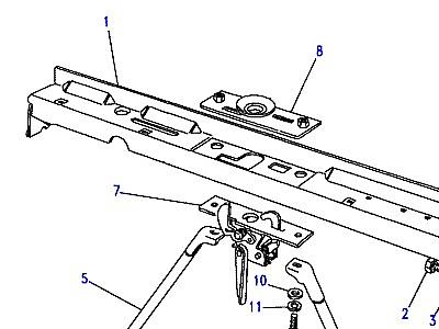 C01230 GRILLE, TOP PANEL & BRACES-HAND BONNET RELEASE  Defender (L316)