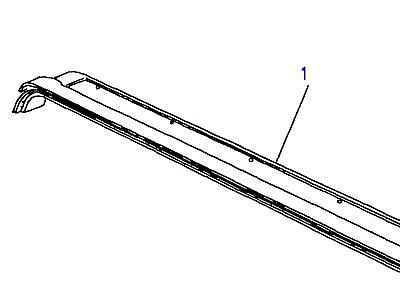 C01240 HEADER RAIL-90 SPORT ONLY  Defender (L316)