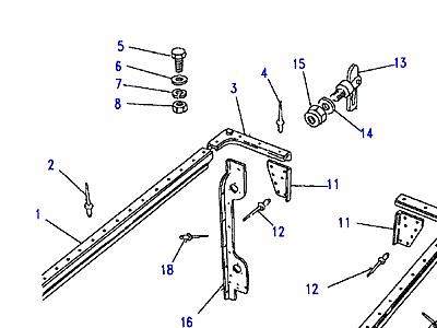 C01400 REAR BODY CAPPINGS  Defender (L316)