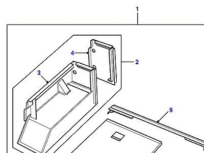 C01445 REAR BODY LOWER  Defender (L316)