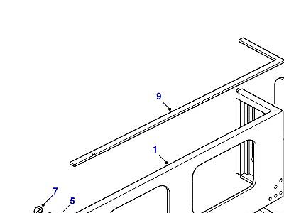 C01485 REAR BODY UPPER  Defender (L316)