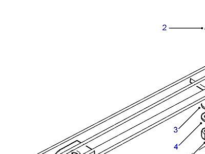 C01660 STIRRUP STEP-SIDE DOORS  Defender (L316)