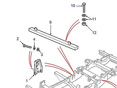 C02005 CHASSIS FITTINGS  Defender (L316)