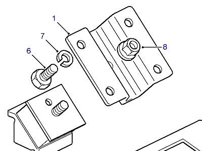 C02065 ОПОРА КОРОБКИ ПЕРЕДАЧ  Defender (L316)
