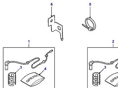 D01005 ABS SENSORS  Defender (L316)